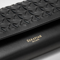 Portefeuille Continental en cuir Mosaico - Black