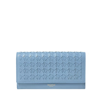 Continental Mosaico Leather Wallet - Cornflower