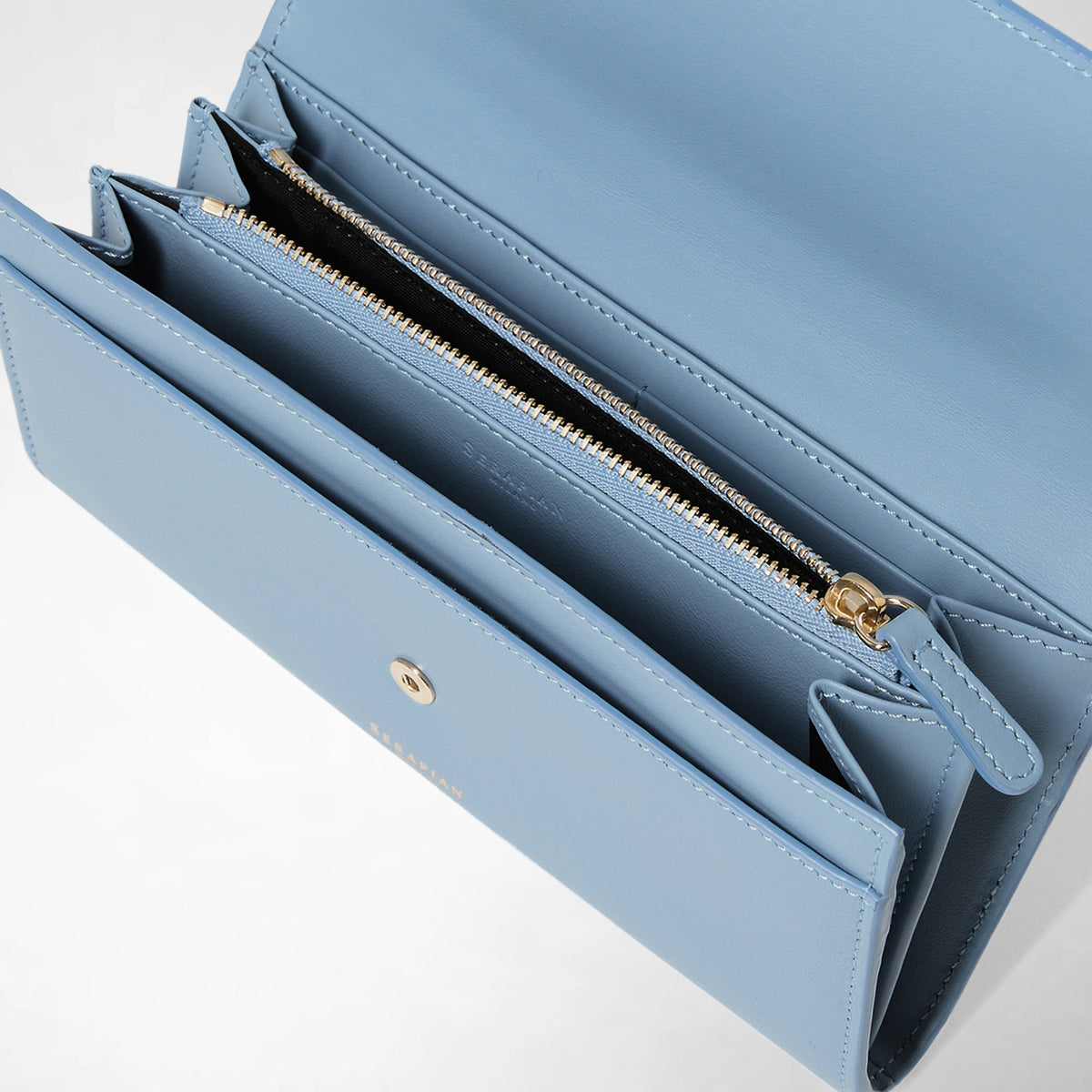 Continental wallet Mosaico Cornflower - Cornflower