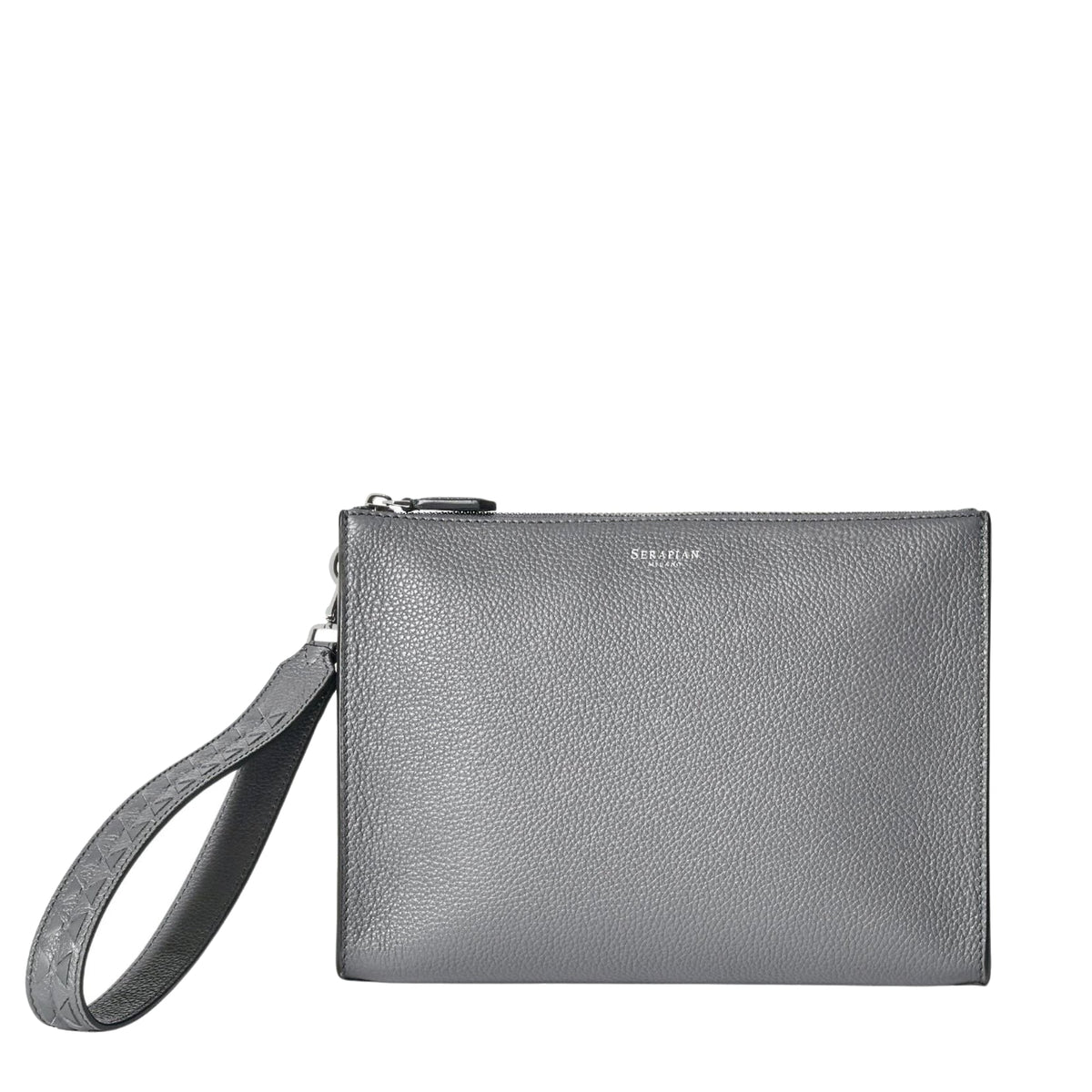 Wrist handle clutch Cachemire/Mosaico Shadow - Shadow