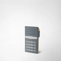 Porte-cartes zippé en cuir Mosaico - Storm
