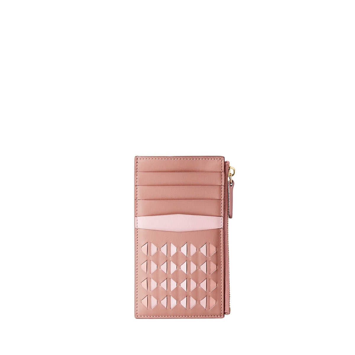 Zip card case Mosaico Blush - Blush