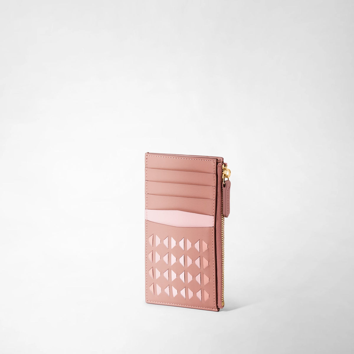 Zip card case Mosaico Blush - Blush