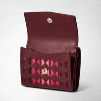 Mini trifold wallet Mosaico Rosewood - Rosewood