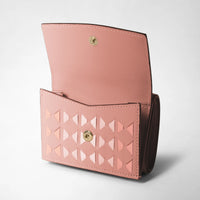 Mini trifold wallet Mosaico Blush - Blush