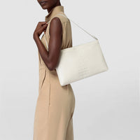 Sac Secret en cuir Mosaico - Blue Jeans & Off White