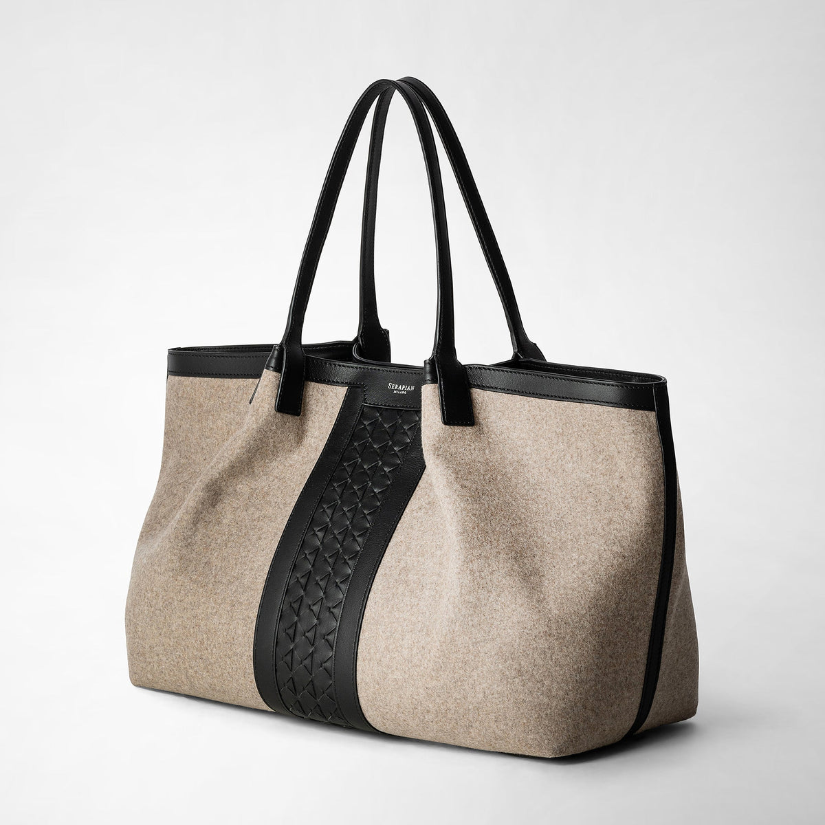 Men's Secret Mosaico/Wool Beige/Black - Beige & Black