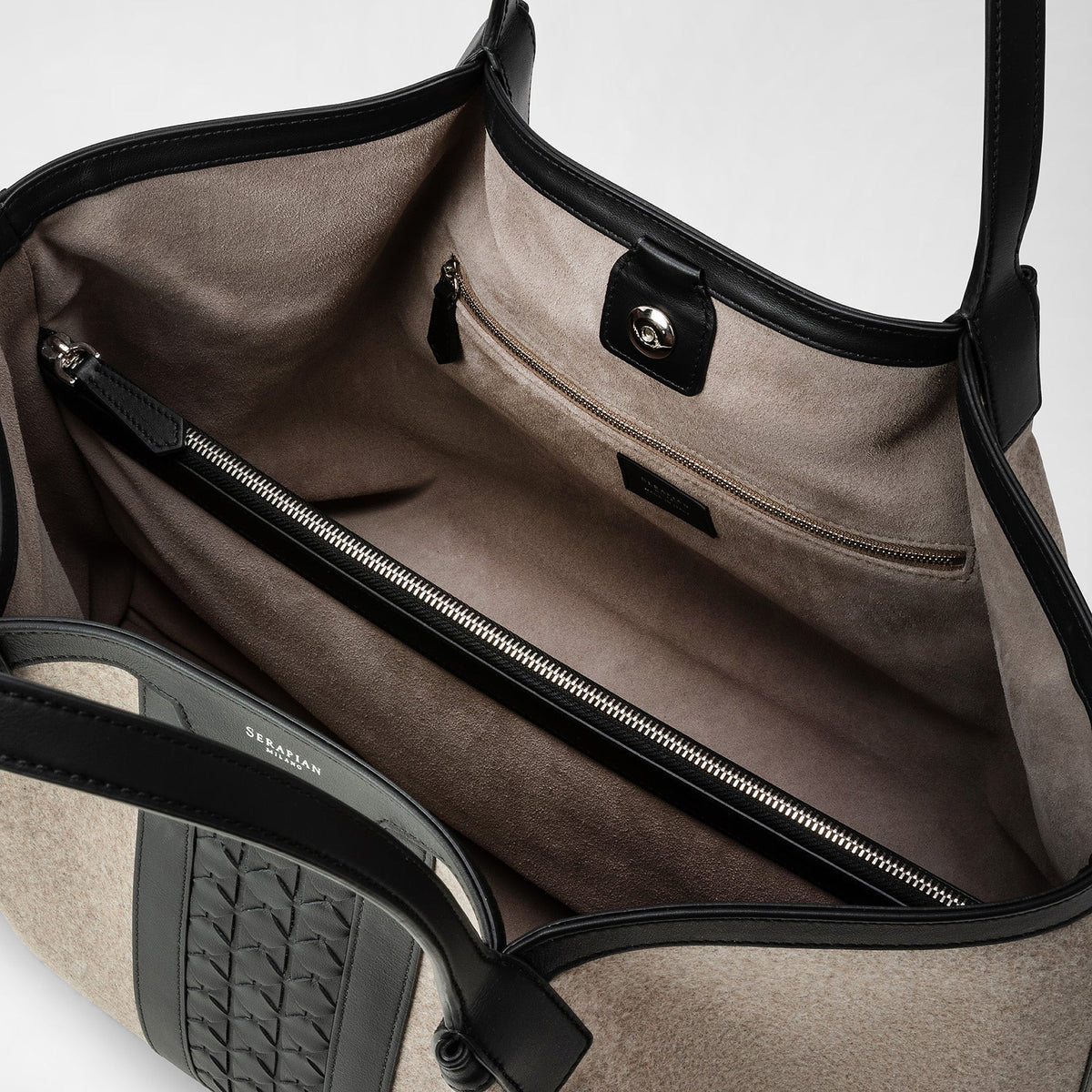 Men's Secret Mosaico/Wool Beige/Black - Beige & Black