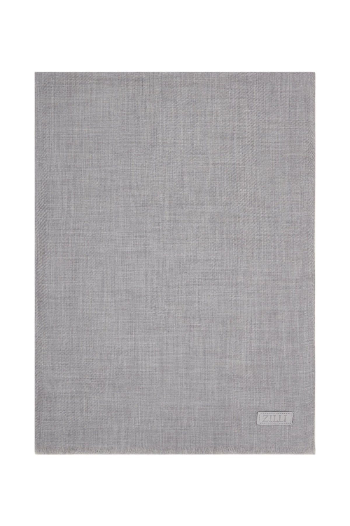Écharpe à logo en cachemire - Soft Grey