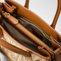 New Meliné Rafia Natural/Caramel - Natural & Caramel