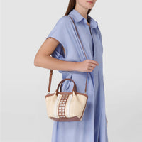 Mini sac Secret en raphia - Natural