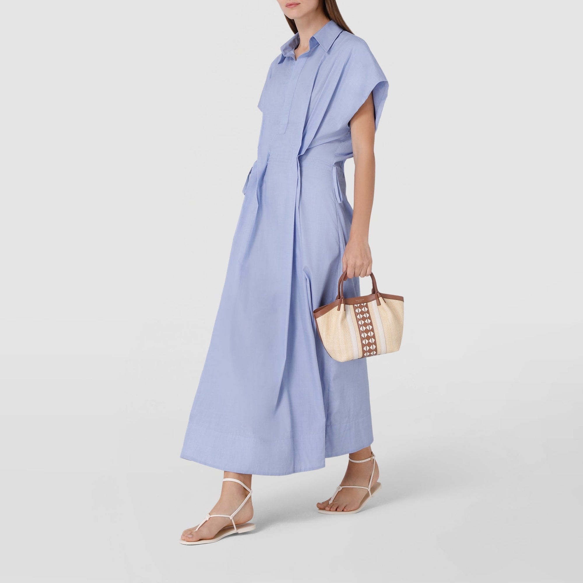Mini sac Secret en raphia - Natural