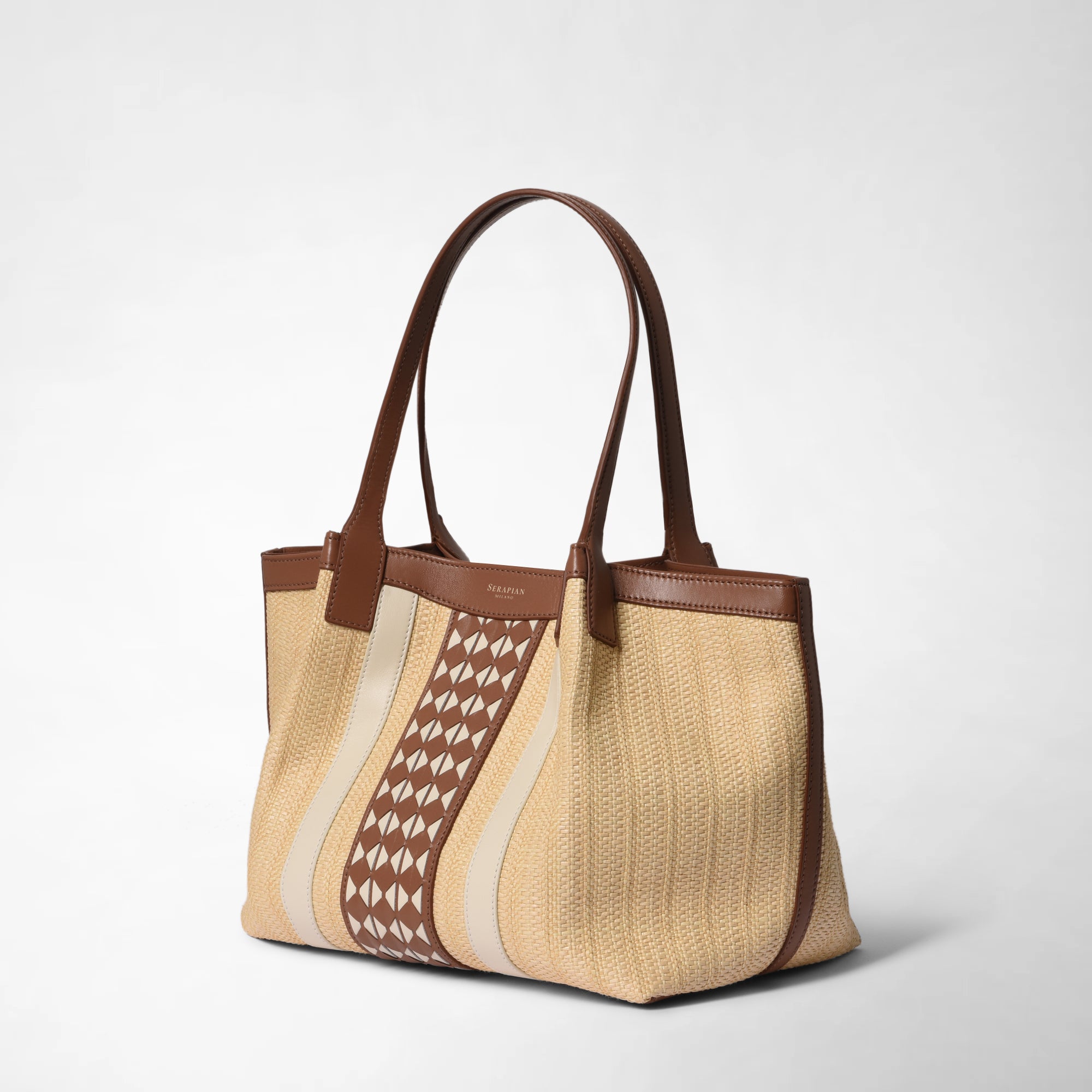 Petit sac Secret en raphia - Natural