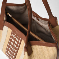 Petit sac Secret en raphia - Natural