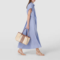 Petit sac Secret en raphia - Natural