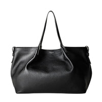 Rugiada Leather Secret Bag - Black