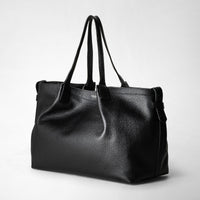 Rugiada Leather Secret Bag - Black