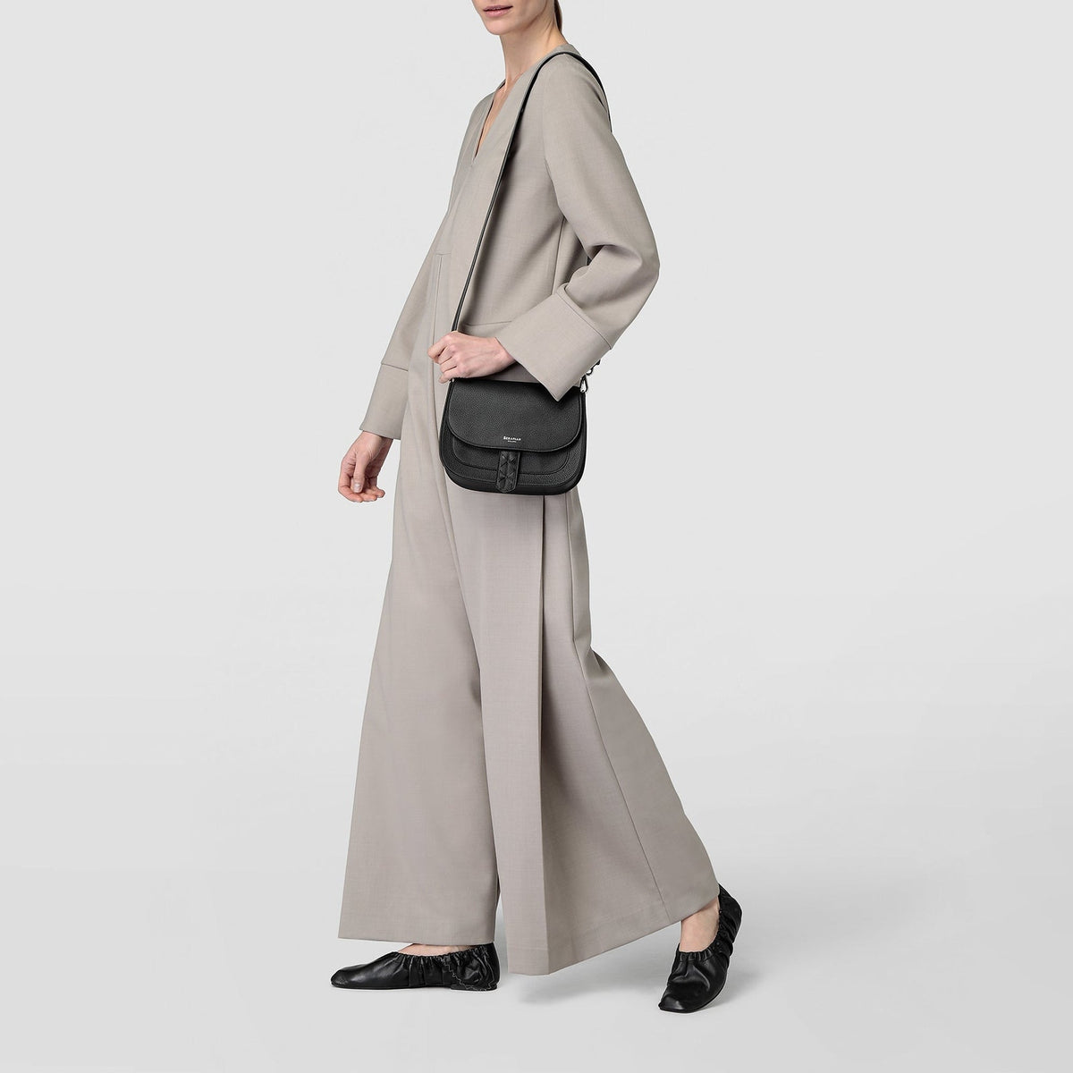 Luna crossbody Rugiada Black - Black