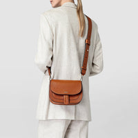 Luna crossbody Rugiada Cuoio - Cuoio