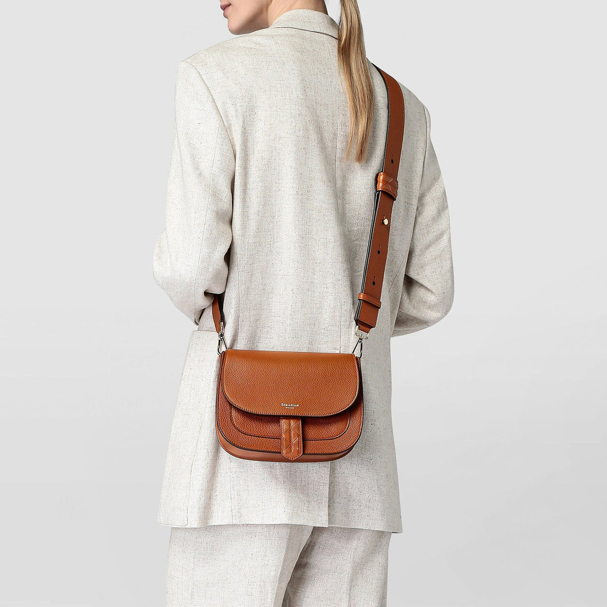 Luna crossbody Rugiada Cuoio - Cuoio