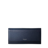 Portefeuille Continental en cuir - Navy Blue
