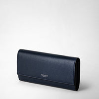 Flap wallet Rugiada Navy Blue - Navy Blue