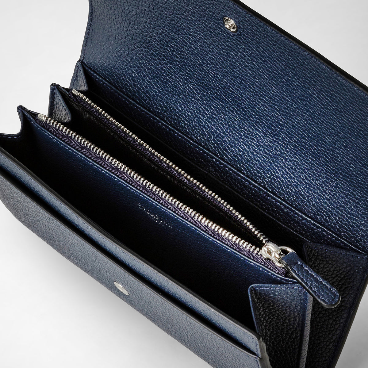 Flap wallet Rugiada Navy Blue - Navy Blue