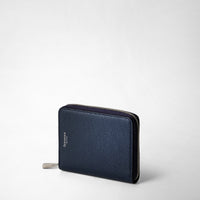 Mini zip wallet Rugiada Navy - Navy Blue