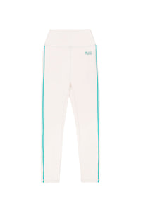 SR Runner Legging with piping - Cream