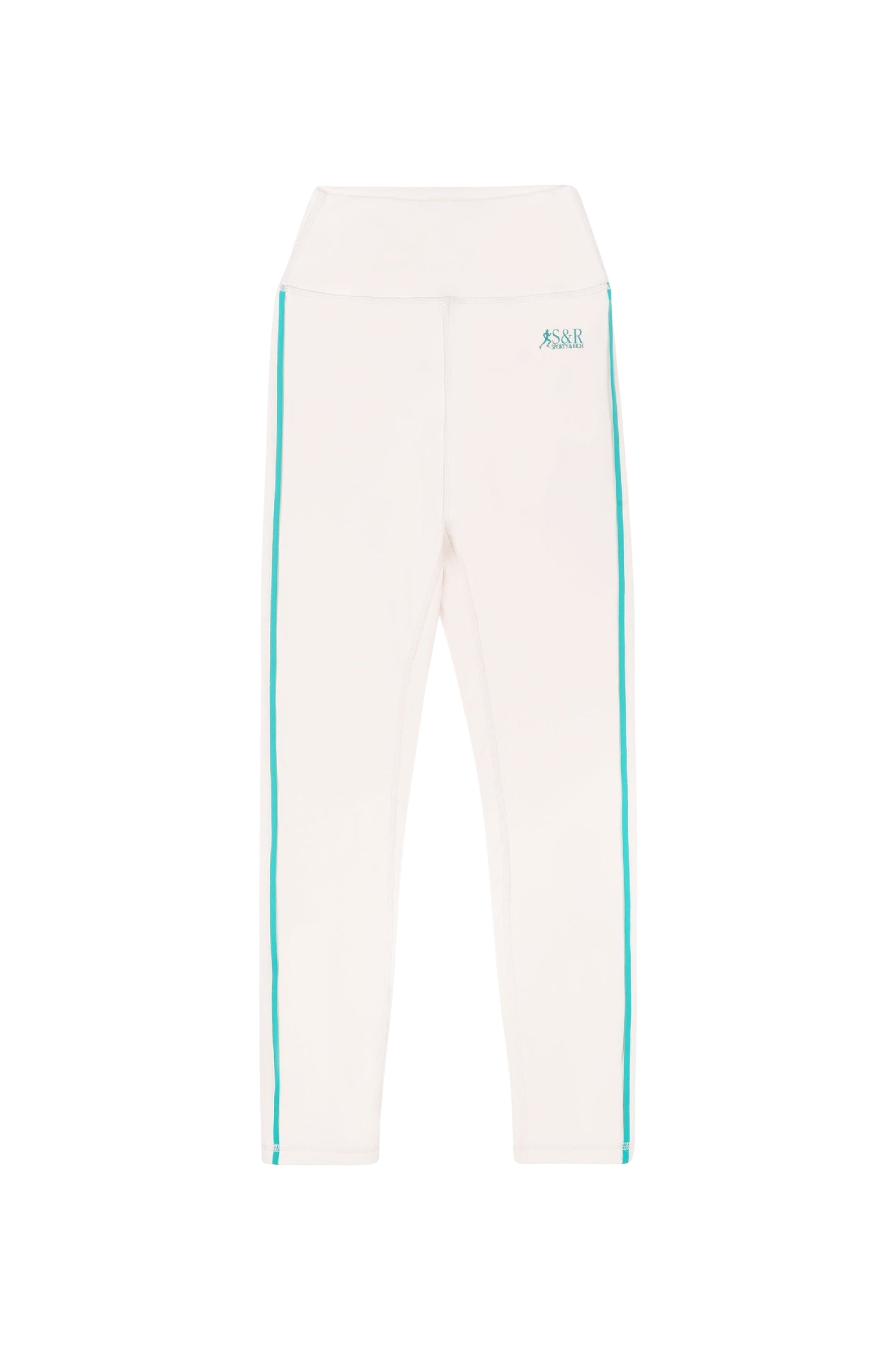SR Runner Legging with piping - Cream