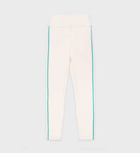 SR Runner Legging with piping - Cream