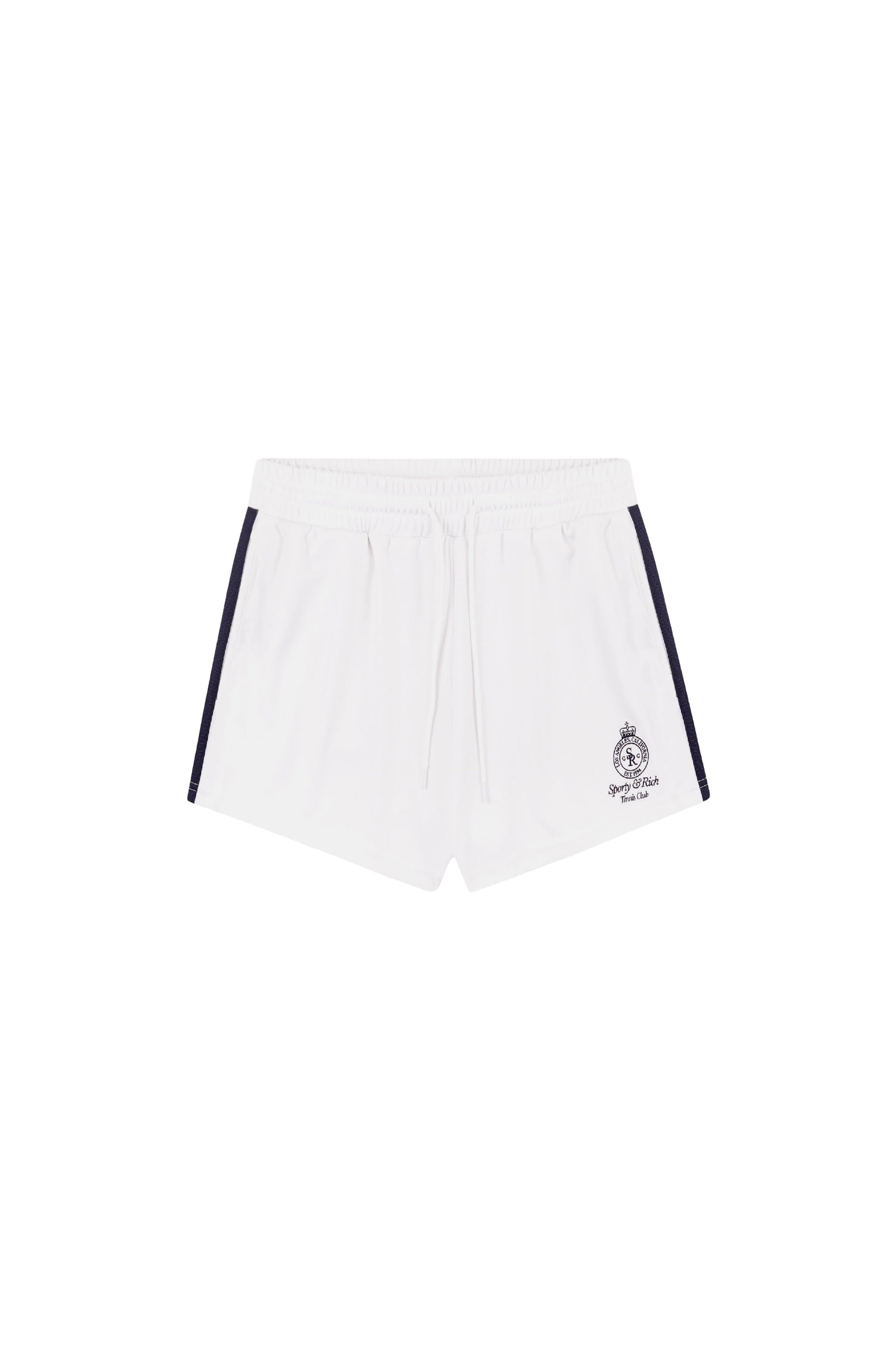 Short à cordons - White