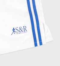 Short à rayures - White
