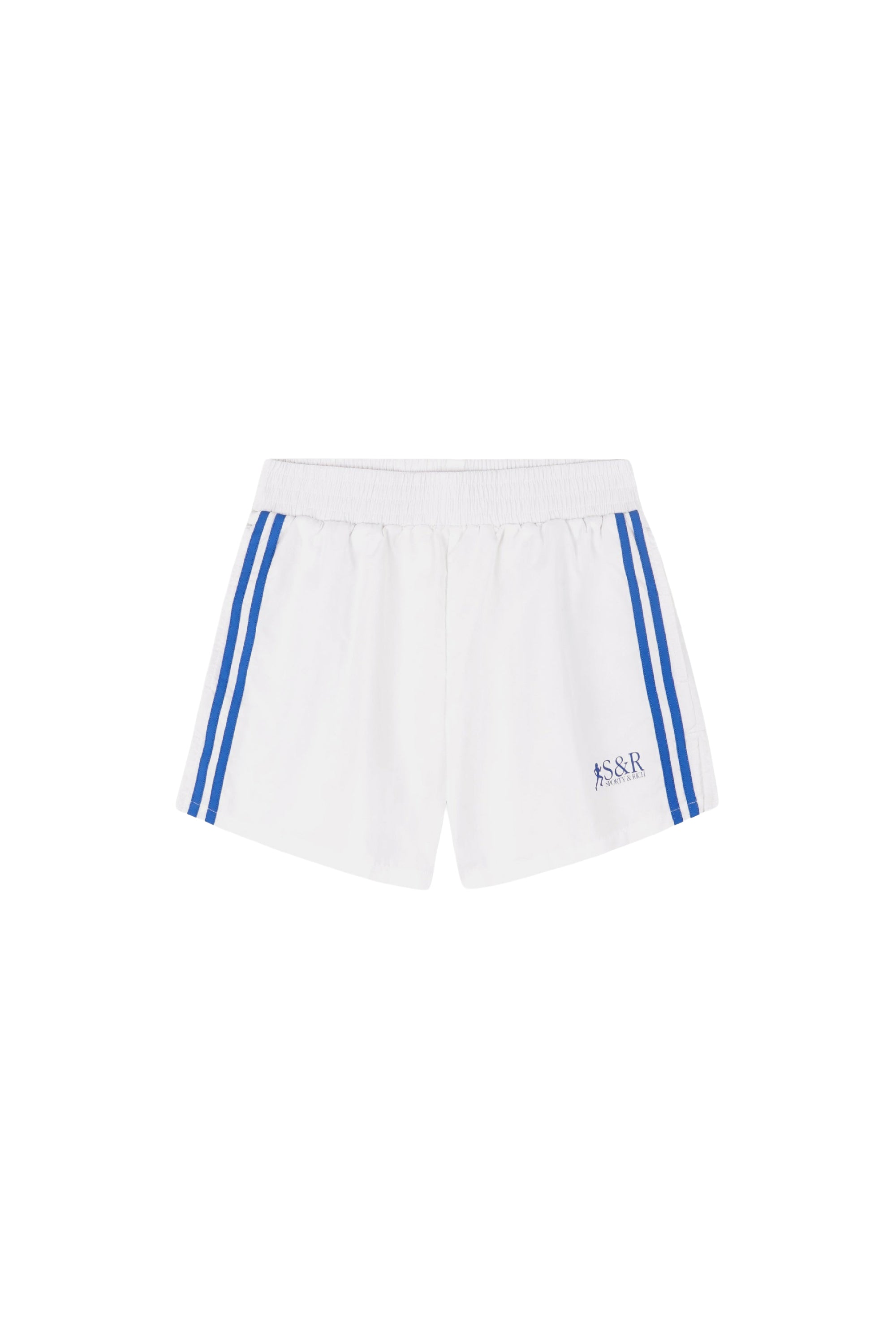 Short à rayures - White