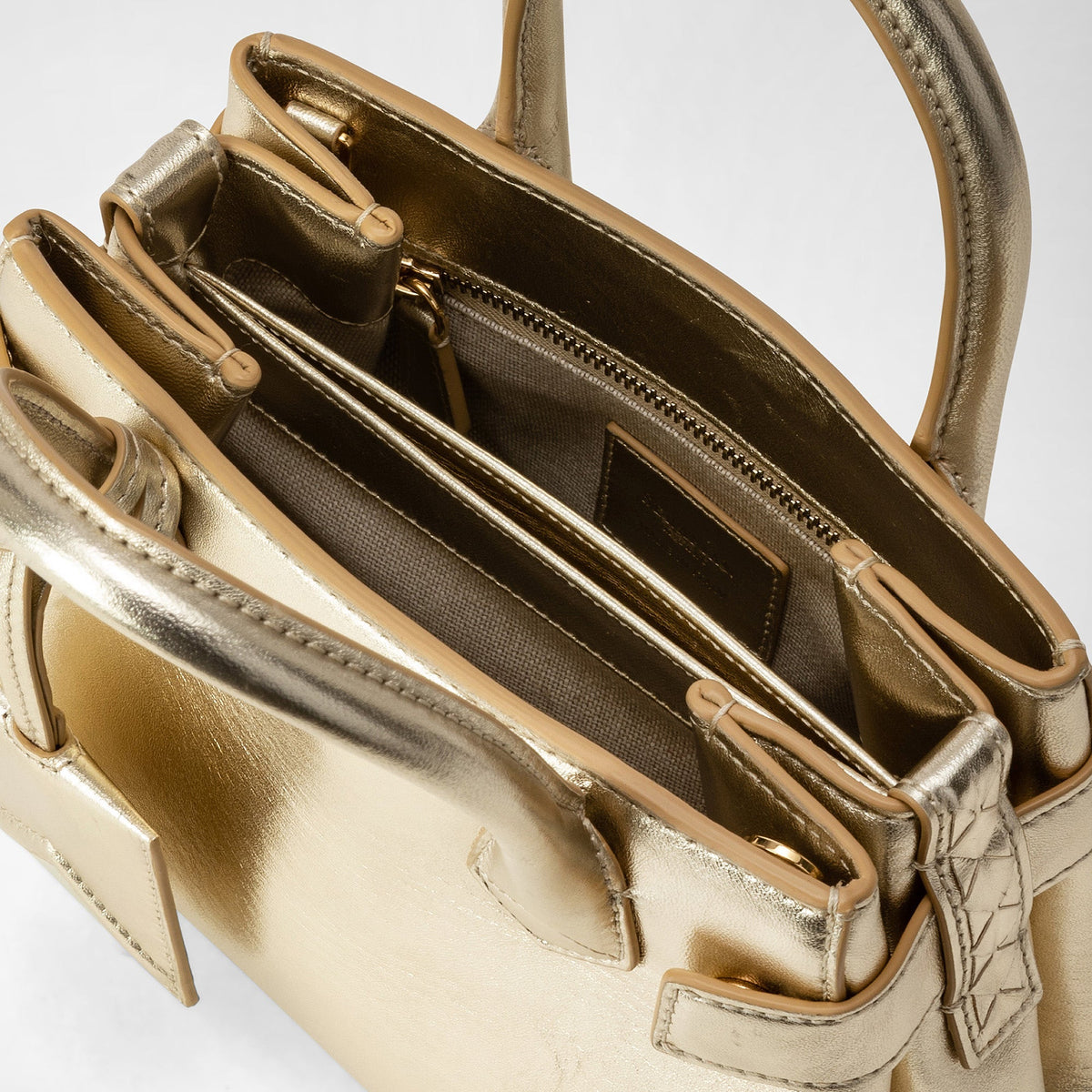 New Mini Meliné Seta Light Gold - Light Gold