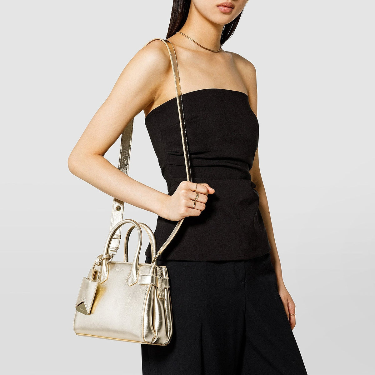 New Mini Meliné Seta Light Gold - Light Gold
