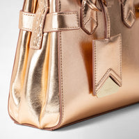 Meliné small shoulder bag in Seta leather - Pink
