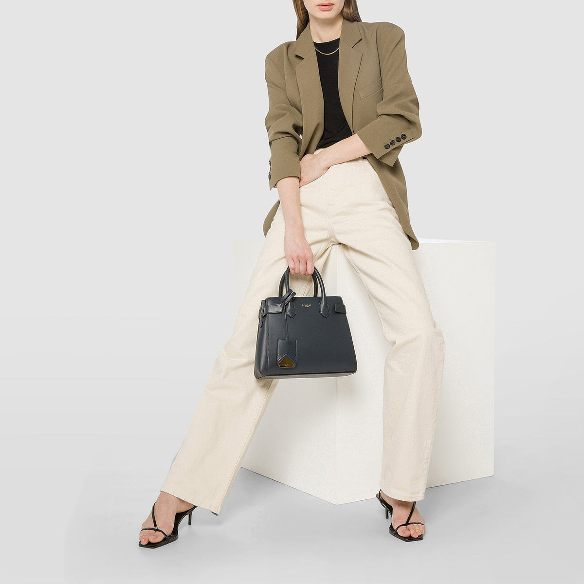 New Meliné Seta Navy Blue - Navy Blue