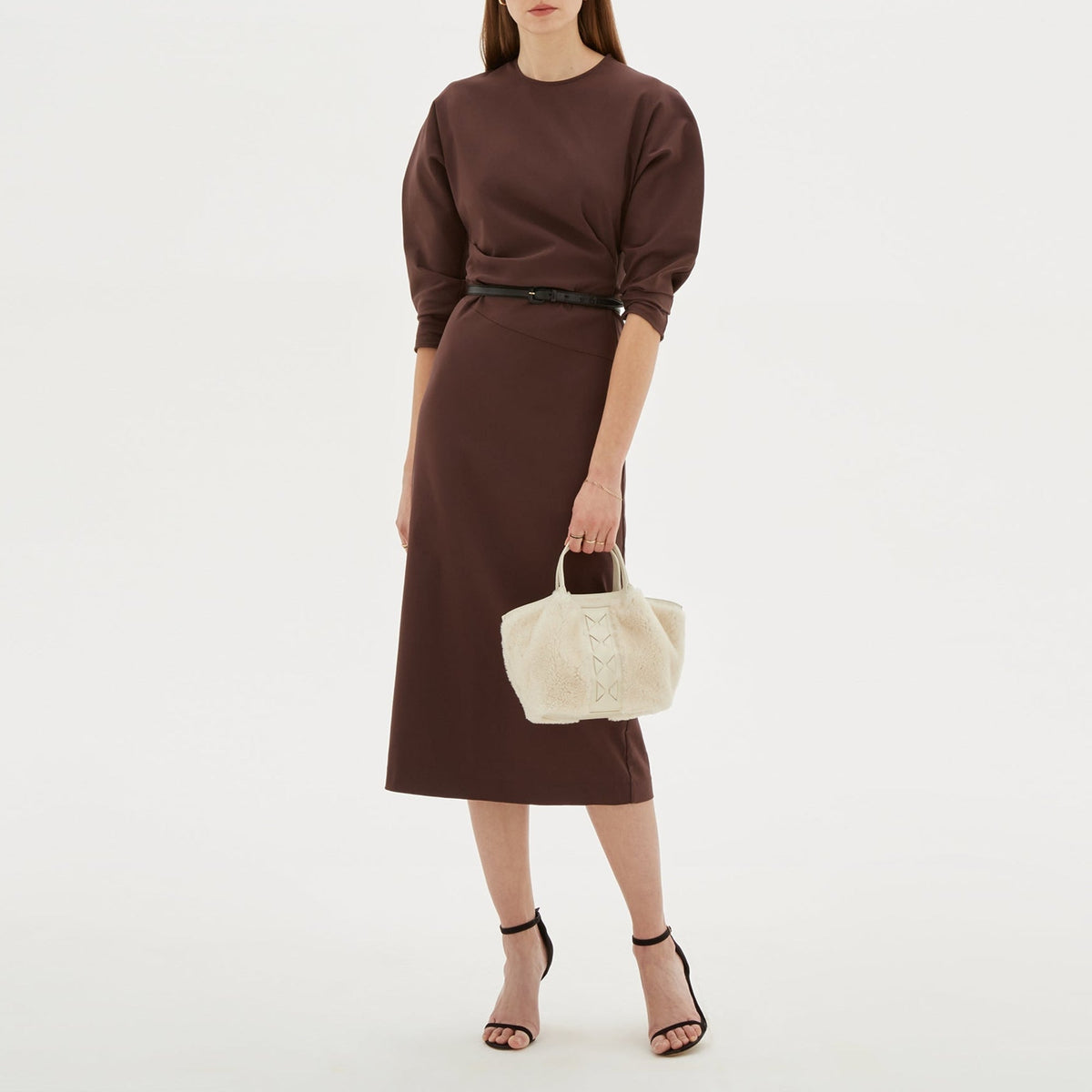 Mini Secret Shearling Off White - Off White