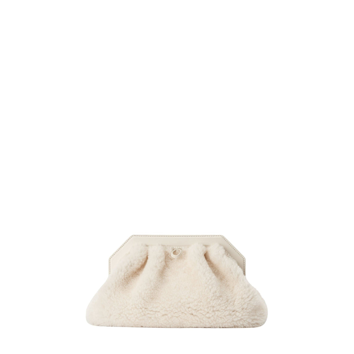 Secret clutch Shearling Off White - Off White
