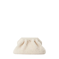 Pochette Secrète en shearling - Off White
