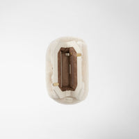 Secret clutch Shearling Off White - Off White