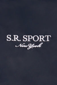 Veste universitaire SR Sport - Bleu Marine & Blanc