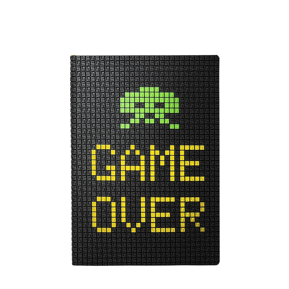 Quaderno Medium Step Sust SpaceInvad Blk - Space Invaders Black