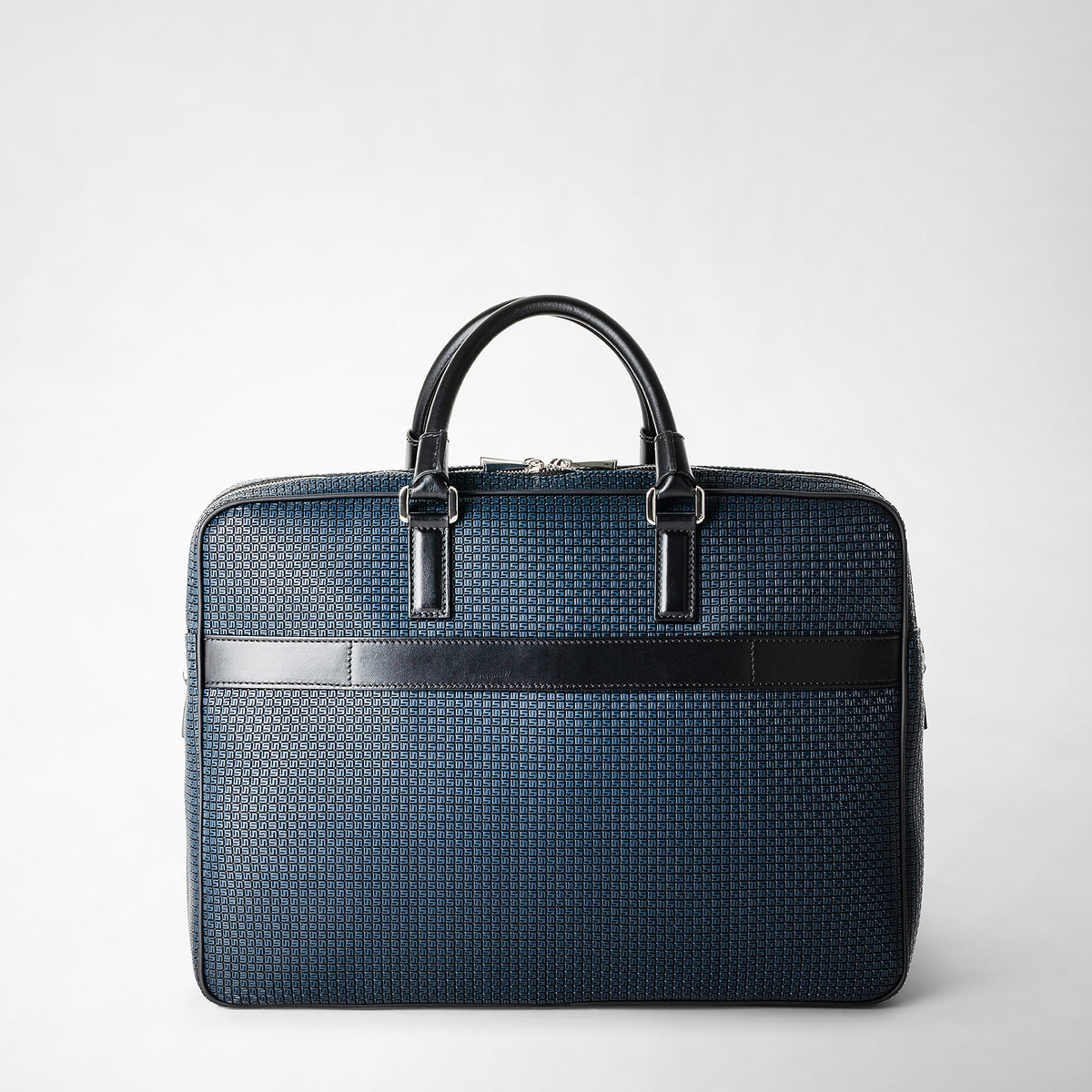 Double briefcase Stepan Sust Ocean/Blk - Ocean Blue & Black