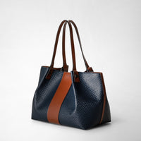 Small Secret Stepan 72 Ocean/Cuoio - Ocean Blue & Cuoio
