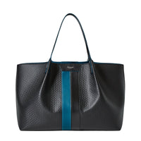 Sac Secret en toile stepan - Black & Petrol