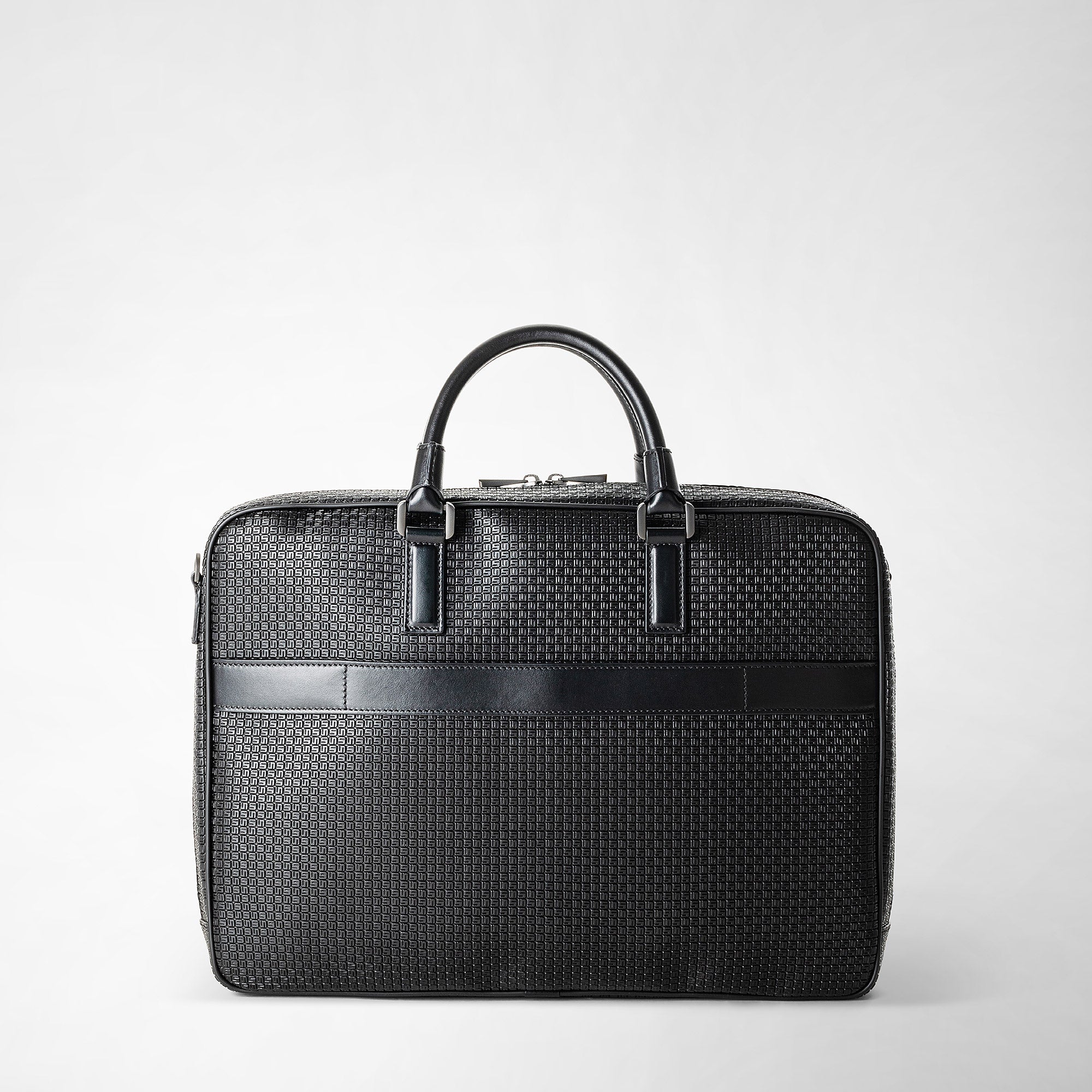 Porte-documents en toile stepan - Black & Eclipse