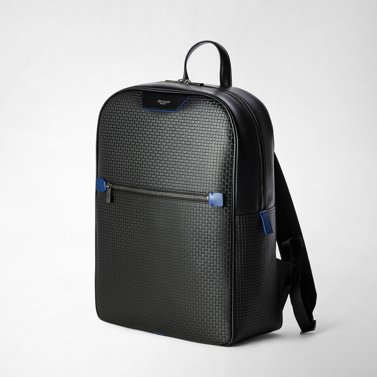 Backpack Stepan Sust Black/Winter Blue - Black & Winter Blue