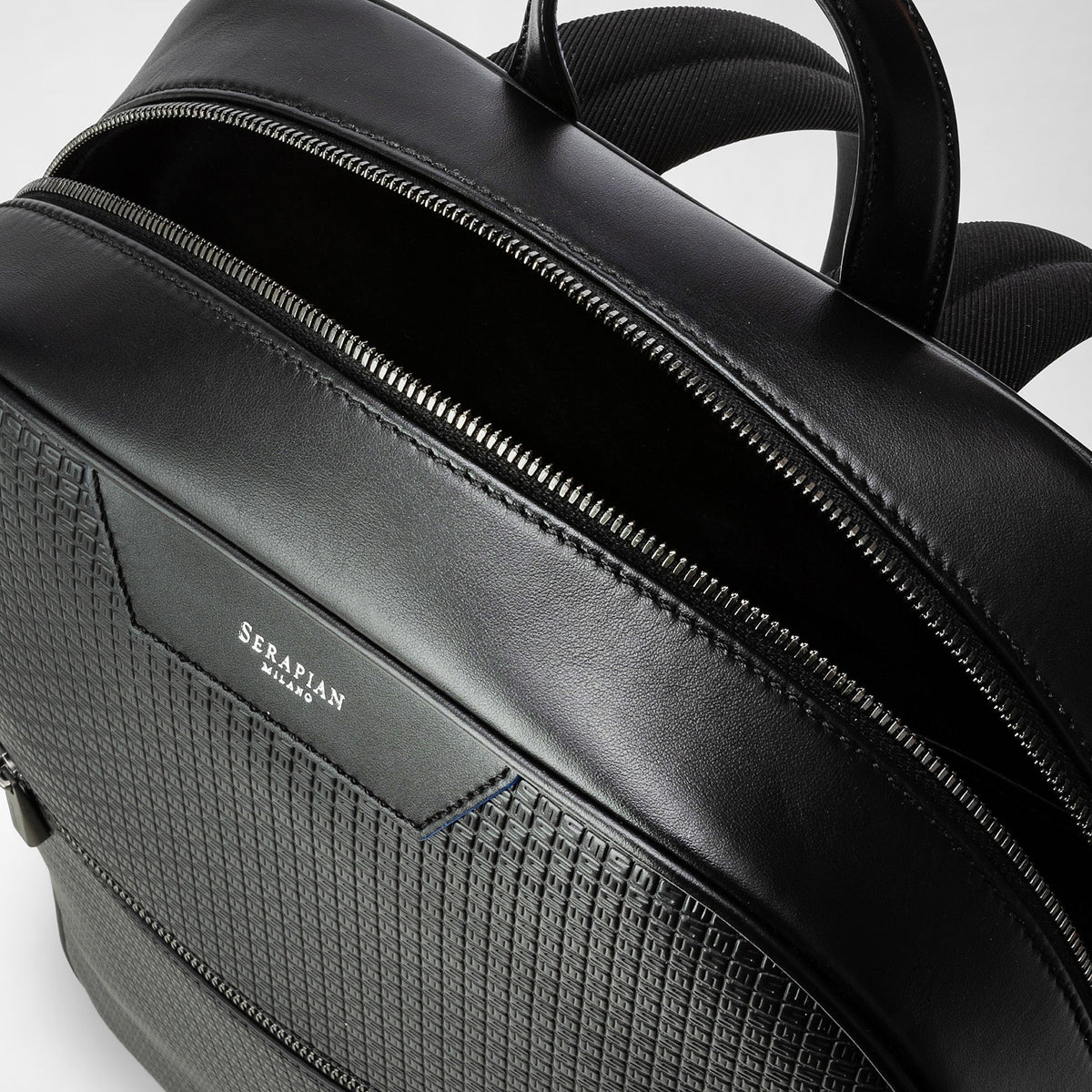Backpack Stepan Sust Black/Winter Blue - Black & Winter Blue